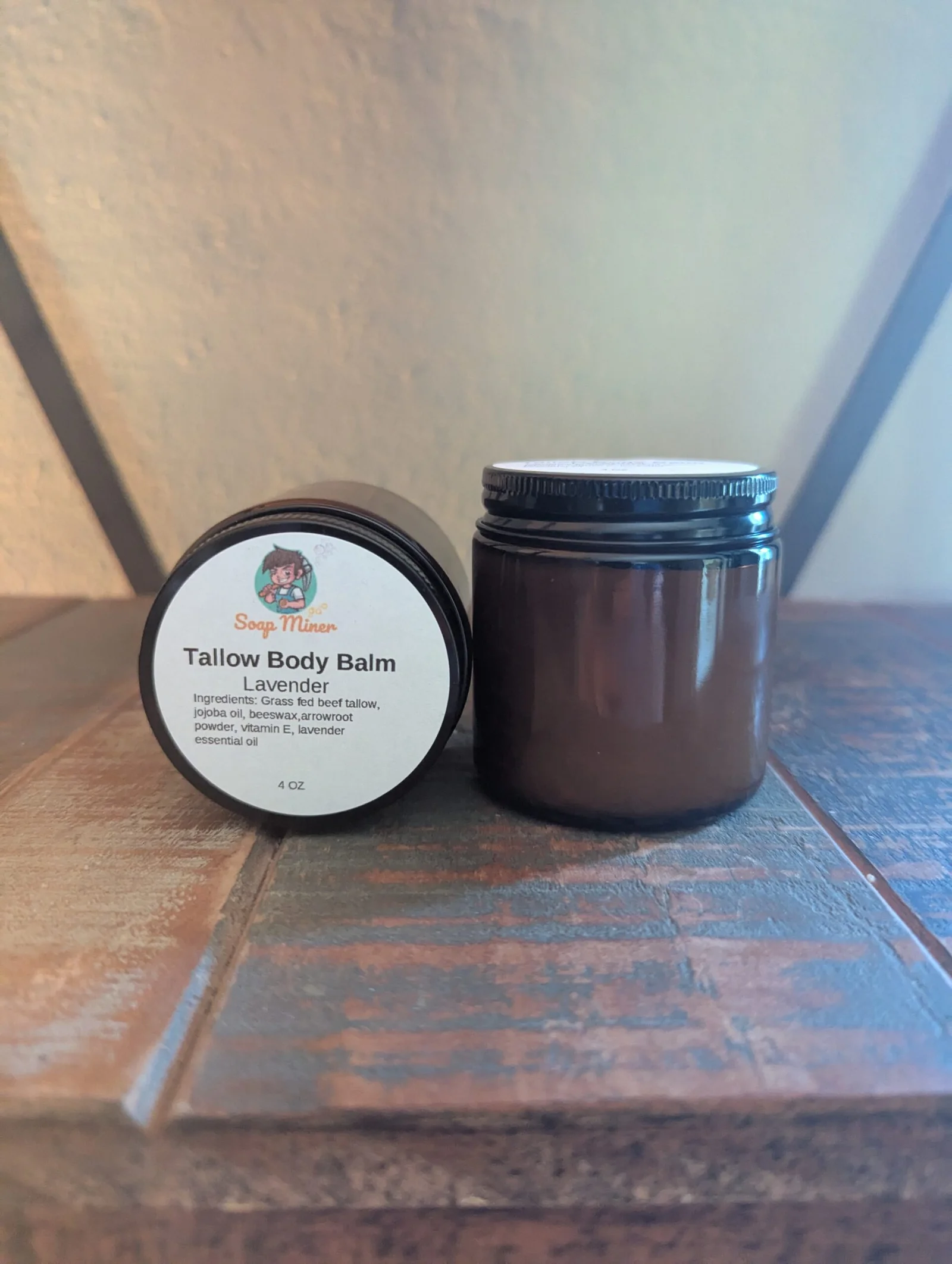 TALLOW BODY BALM 4 OZ (Lavender)