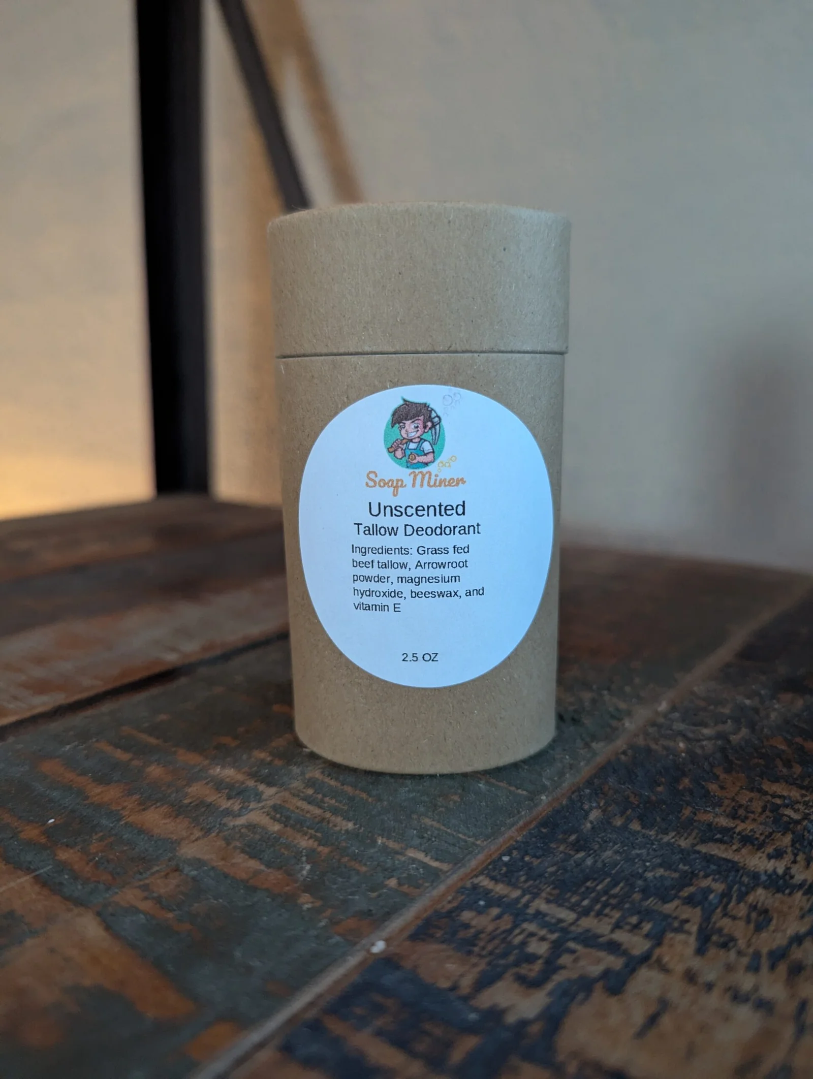 UNSCENTED TALLOW DEODORANT 2.5 OZ