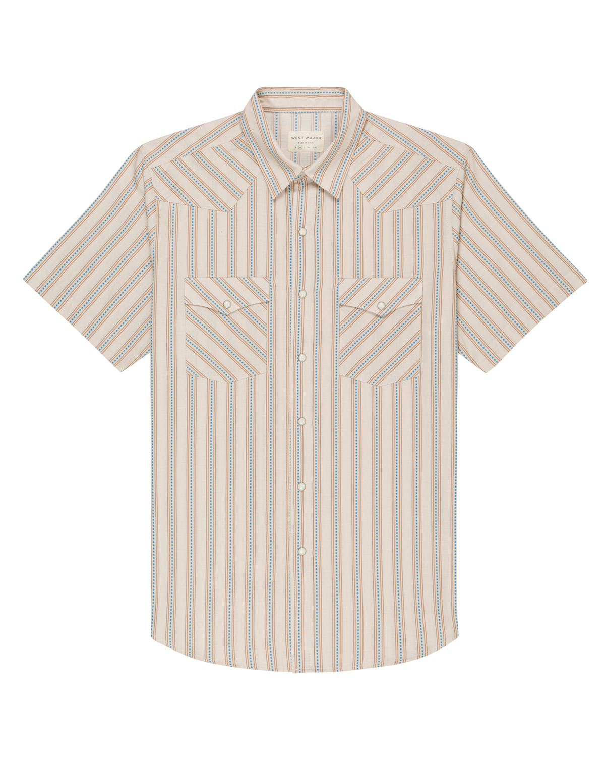 Desert Dobby - Tan Stripe