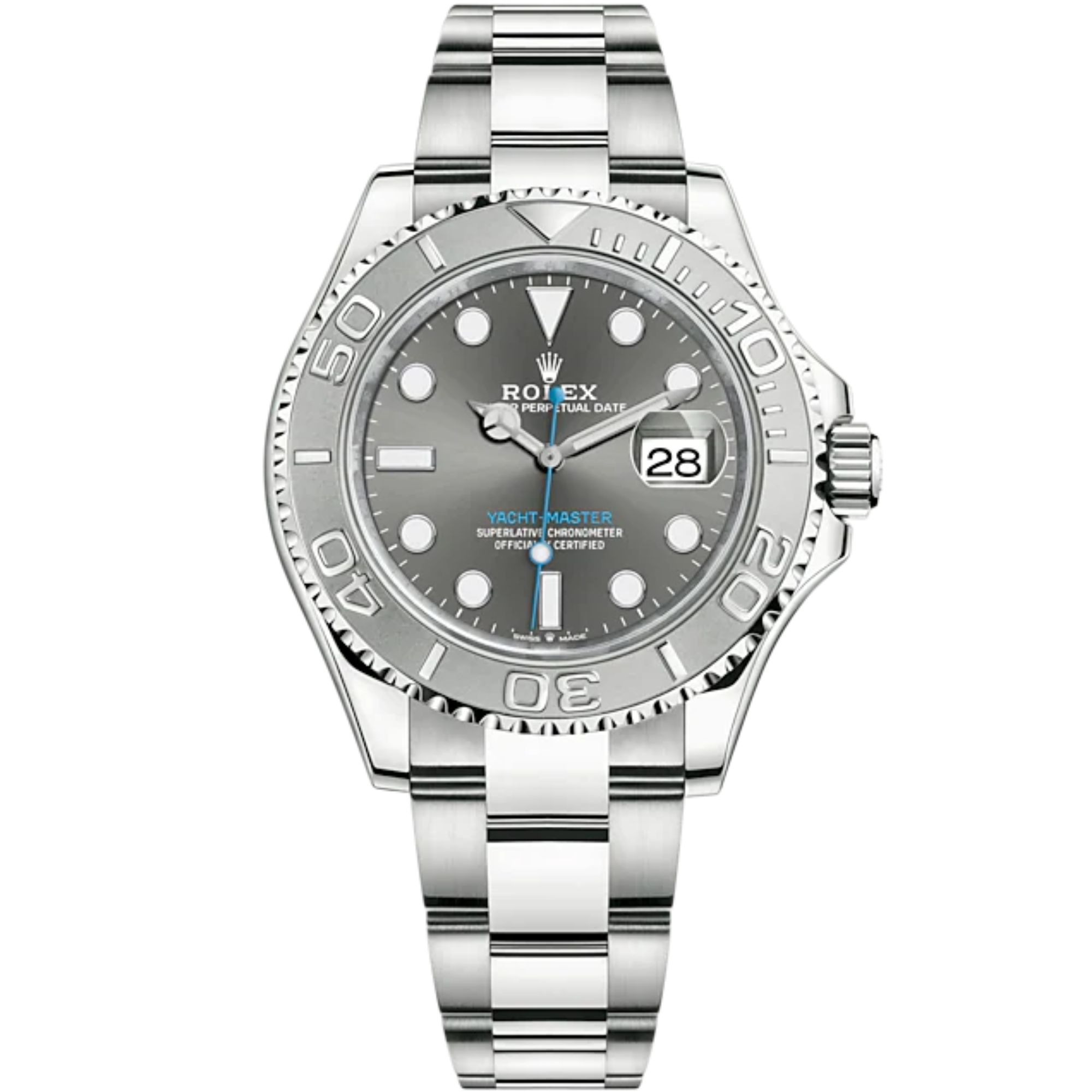 Rolex Yacht Master Ref. 126622 40MM Stainless Steel Rhodium Dial