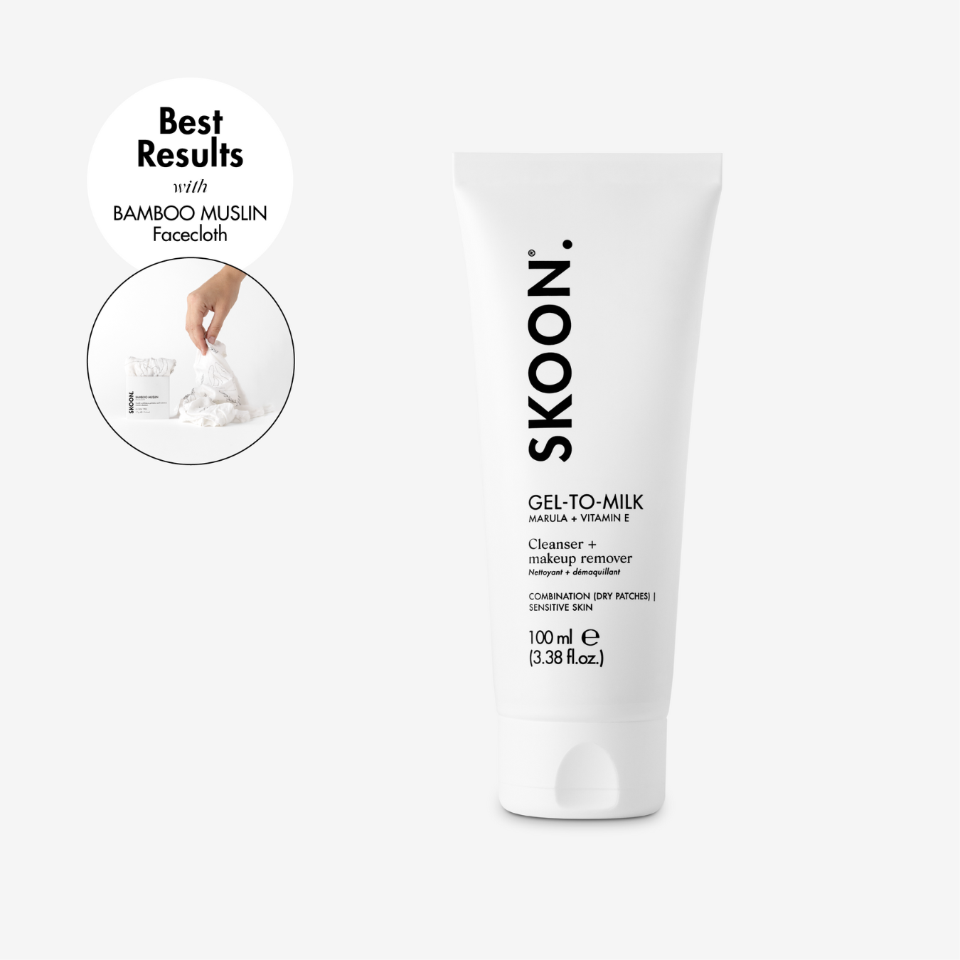 GEL-TO-MILK Cleanser + Makeup Remover