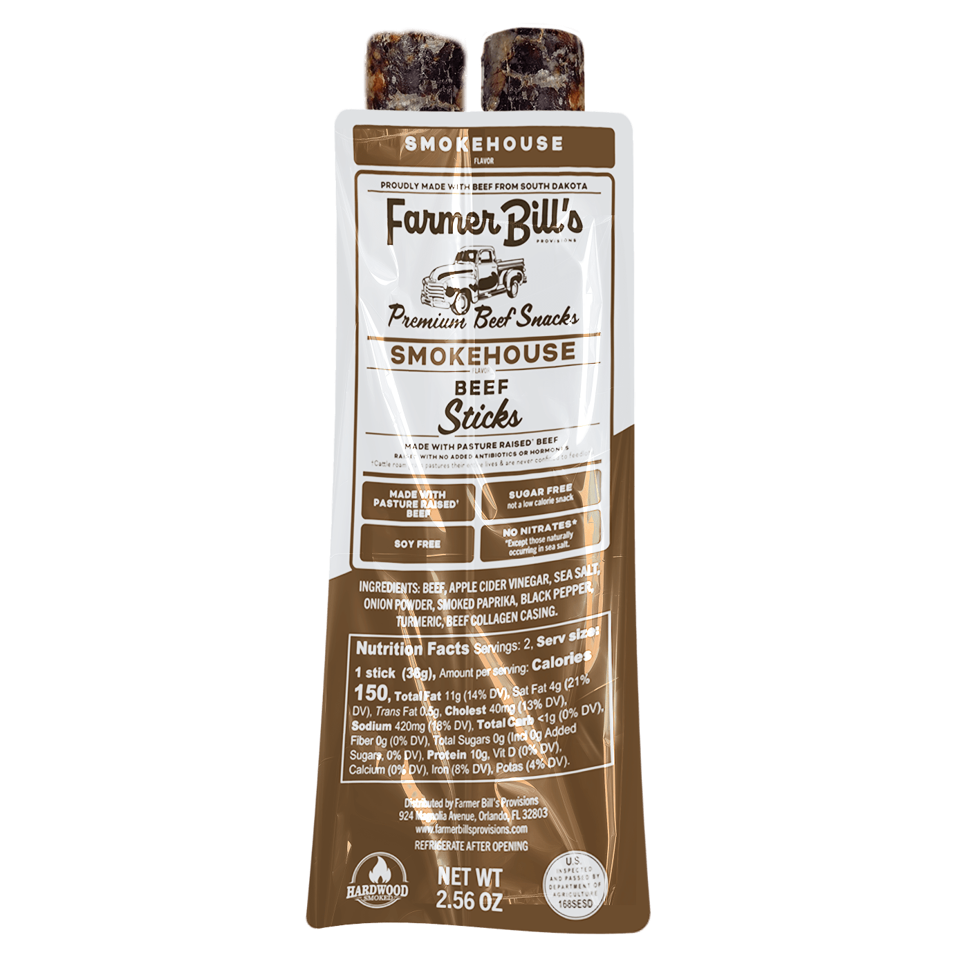 12 Smokehouse Beef Sticks