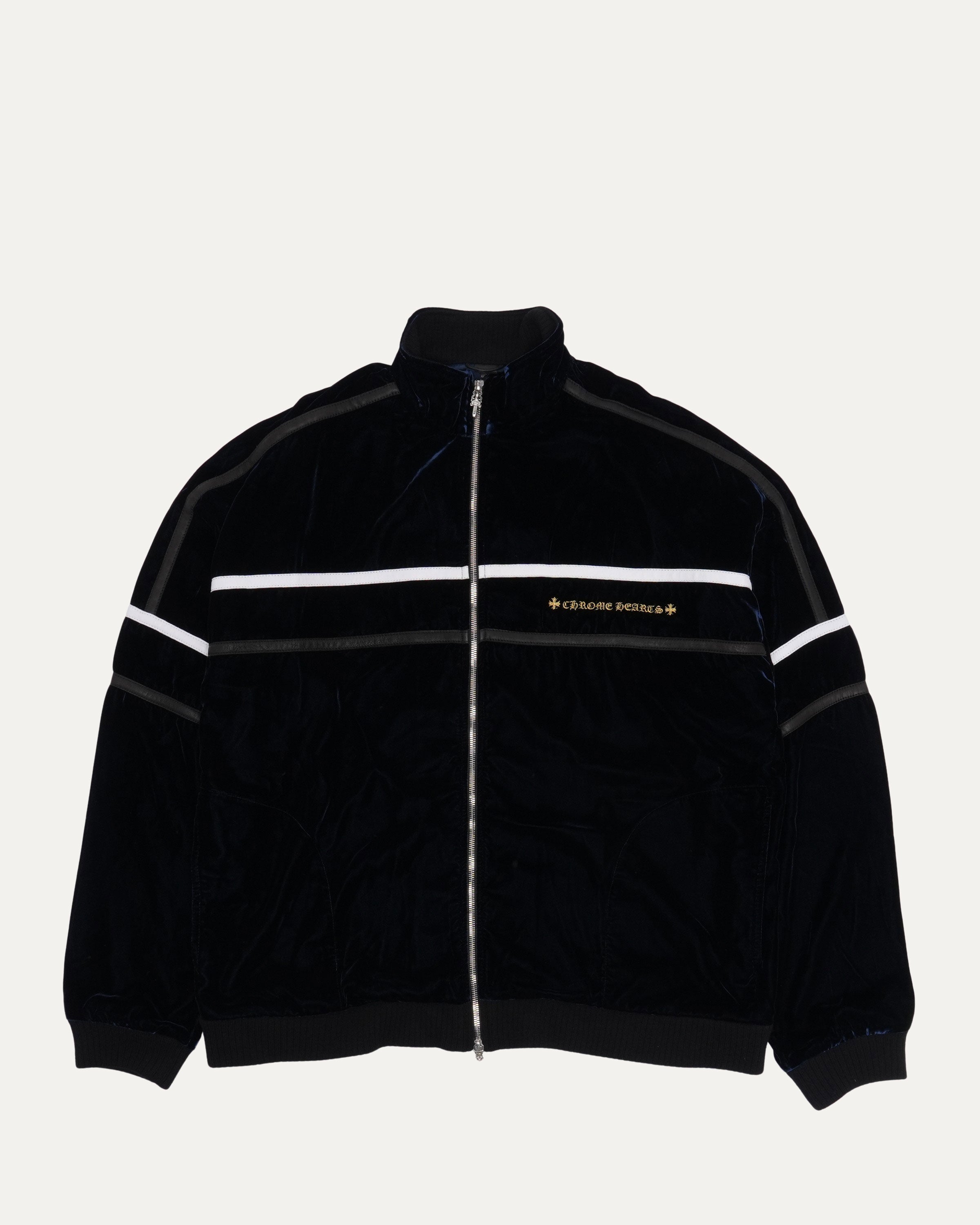 So It Goes Velour Track Jacket