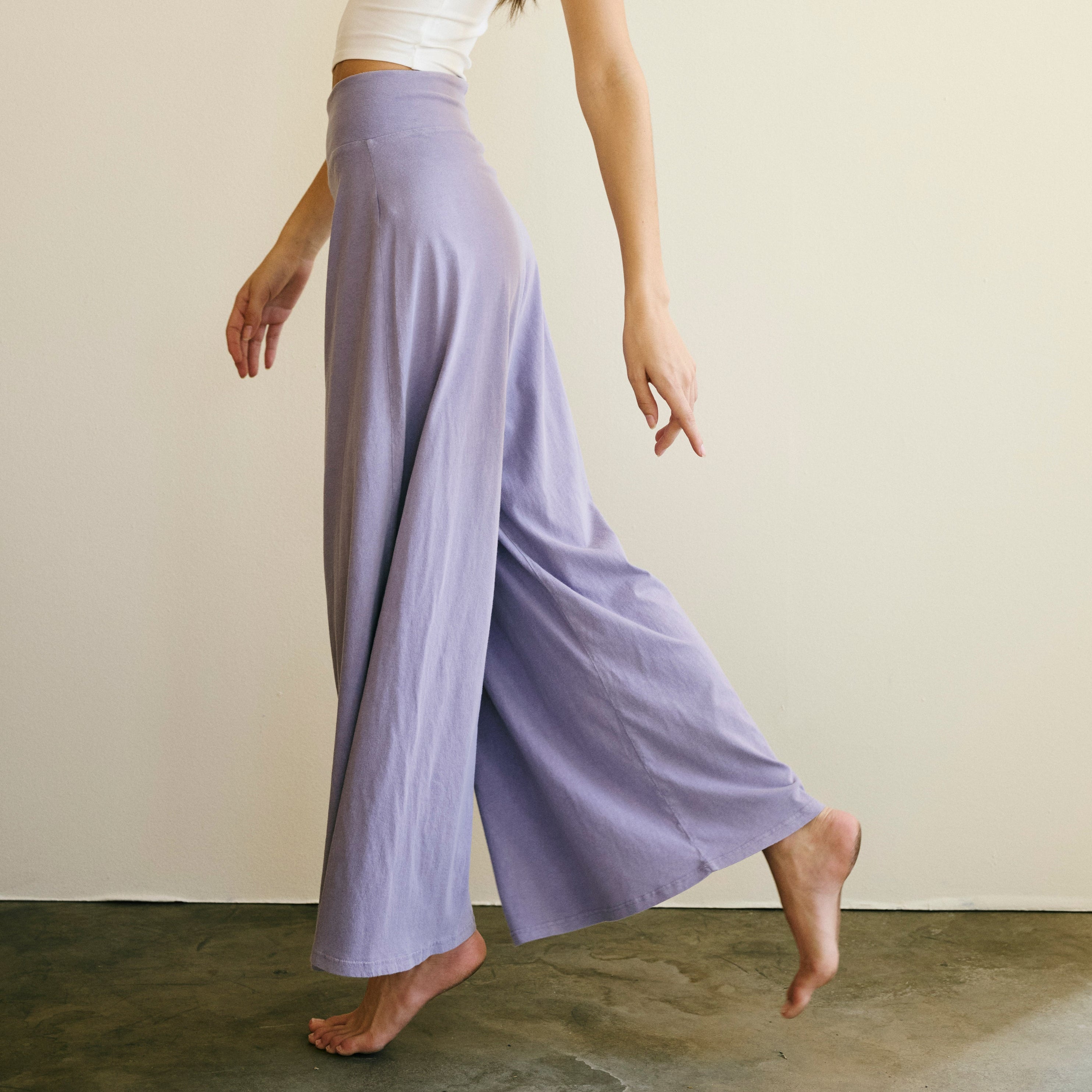 High-Waist Relaxed Wide-Leg Pant