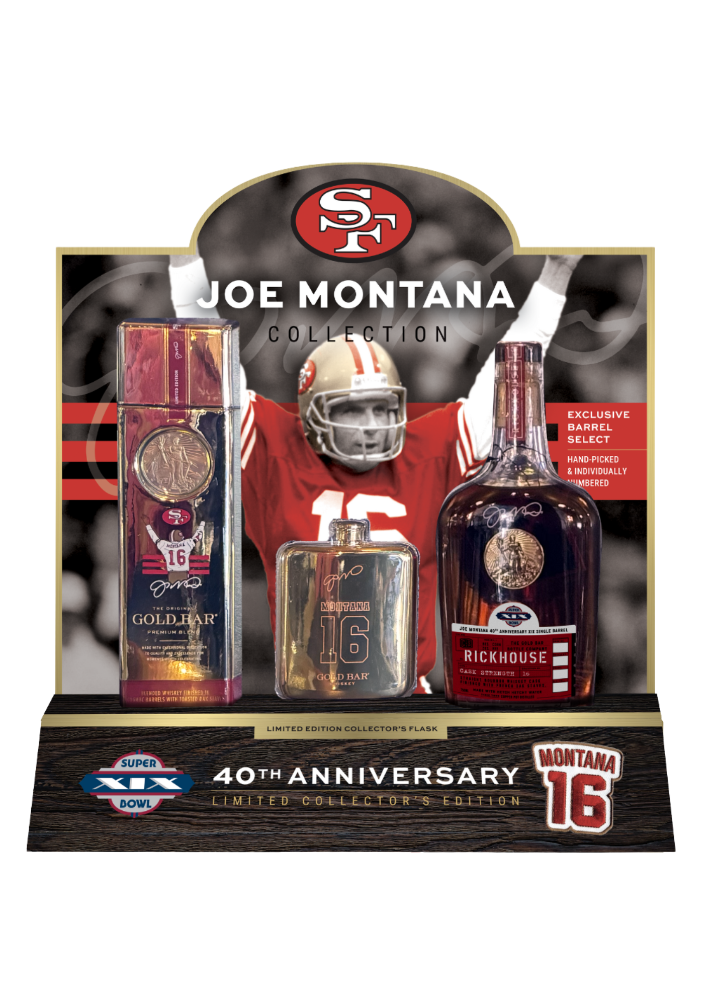 Joe Montana Barrel Select Gift Set